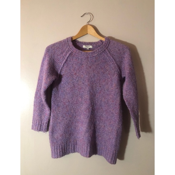 Madewell Sweaters - ‼️FINAL SALE‼️Madewell Soft Fleck Lavender Sweater
